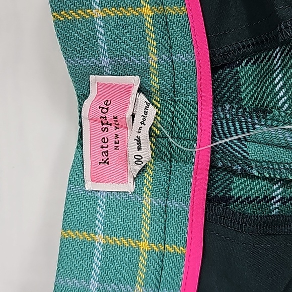 Kate Spade Greenhouse Plaid Wool Pants - Picture 4 of 11